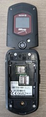 Vintage Kyocera Verizon KYOE4520NCPTT Flip Cell Phone, Black « O2B » Works Great!!
