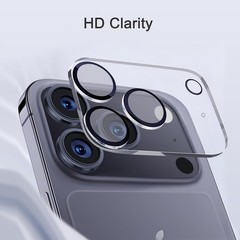 6.9 inch 3 Pack Screen Protector for iPhone 17 Pro Max + Camera Lens Protector