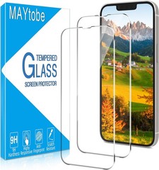 2PCS Screen Protector for iPhone 13 Pro Max Anti-Scratch Bubble Free Easy Insta