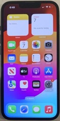 TESTED USED GSM UNLOCKED MIDNIGHT BLACK iPhone 13, 128GB A2482 MLA23LL/A 17.4.1.