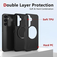 For Samsung Galaxy A17 5G Case w/Military-Grade Protection, 2x Screen Protectors