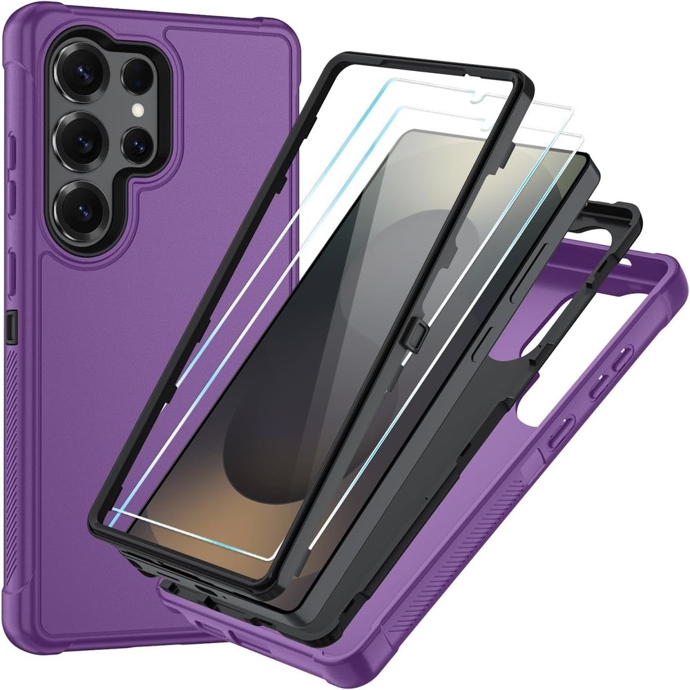 For Samsung Galaxy S25 Ultra 5G Case with Heavy Duty Shockproof Protective Cover