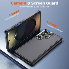 For Samsung Galaxy S25 Ultra Case with Heavy Duty Shockproof Protective Cover