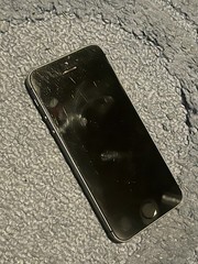 Apple iPhone 5S (A1457) 32GB Silver, No SIM/Cable, Factory Reset, old battery