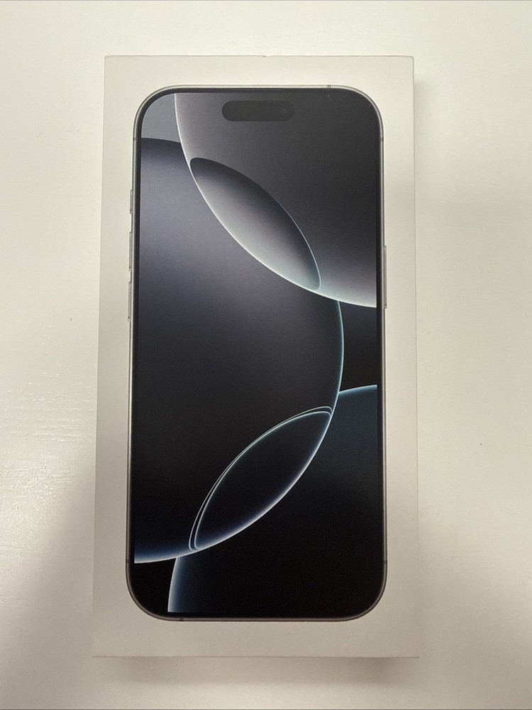 Apple iPhone 16 Pro 128GB White Titanium Unlocked, New Sealed