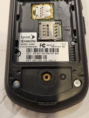 Kyocera E4281 Black Sprint 3G Rugged Euc
