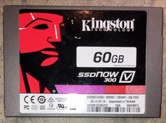 Kingston SSDNow V300 60GB 2.5&Prime; SATA III Internal SSD SV300S37A/60G TESTED/WIPED