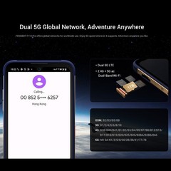 Global FOSSiBOT F112 PRO 5G Rugged Phone Android 14 Mobile Outdoors 50MP Unlock