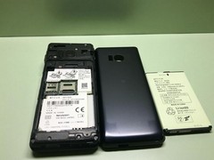 Sharp SH-02L Aquos Keitai 2 Android Flip Phone Black Unlocked Used From JAPAN