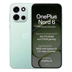 OnePlus Nord 6 | 12GB+256GB | Mint Green | Snapdragon 8s Gen 4 | 9000mAh Battery