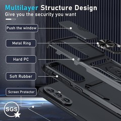 Samsung Galaxy A14 5G Case Hybrid Dual Layer Shockproof Defender Cover