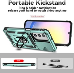 Samsung Galaxy A17 5G Phone Case, Heavy Duty Shockproof Full Body Protective Cas