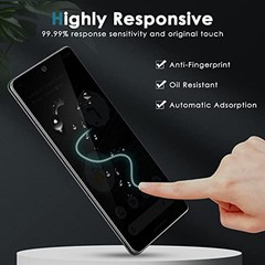 2+2 Pack Privacy Screen Protector for Google Pixel 7 Pro & Camera Lens Protector