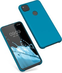 Google Pixel 4a Case – TPU Silicone Phone Cover with Soft Finish – Caribbean Blu