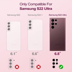 for Samsung Galaxy S22 Ultra Case Military Grade Protection Cover Armor Rugged