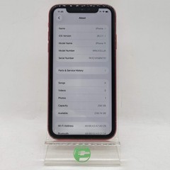 Broken Unlocked Apple iPhone 11 256GB 26.2.1 MWJV2LL/A Read