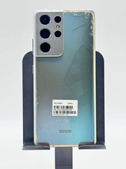 T-Mobile Samsung Galaxy S21 Ultra 5G (SM-G998U1) 128GB Cracked- READ –