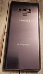 Samsung Galaxy Note 9 128GB Lavender Purple Unlocked CRACKED GLASS TESTED READ
