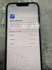 Apple iPhone 13 128GB Blue (Unlocked) CRACKED – FRONT/BACK, Clean IMEI