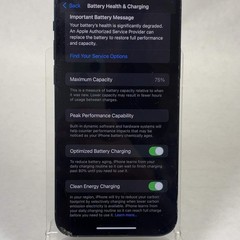 Broken Unlocked Apple iPhone 12 64GB 18.1.1 MGFL3LL/A Damaged