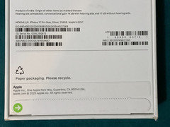 Brand New Apple iPhone 17 Pro Max – 256 GB – Silver – Unlocked – Model A3257