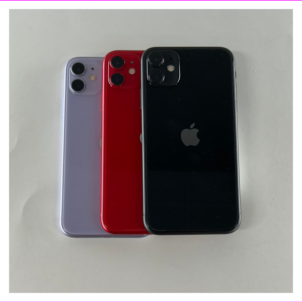 Apple iPhone 11 Mint 6.1&Prime; Screen Unlocked Verizon Red Purple Black (128GB 64GB)