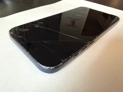 Apple iPhone 17 Pro Max – 256 GB – Deep Blue (T-Mobile) CRACKED – READ!