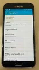 Samsung Galaxy S5 SM-G900v 16GB Verizon / GSM (Fully Unlocked)-used