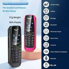 LONG-CZ J60 plastic Mini Mobile Unlocked 4G 64GB Bluetooth Smallest phone
