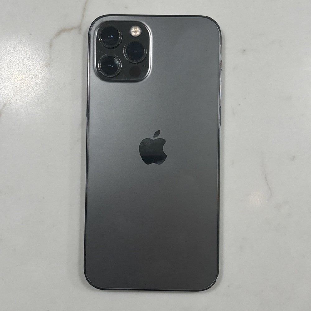 Apple iPhone 12 Pro 128GB Graphite Unlocked Smartphone 100% Battery (READ)