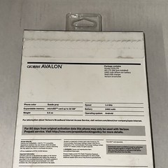 Verizon TCL Alcatel Avalon 16GB Prepaid Smartphone Grey NEW OLD STOCK SEALED