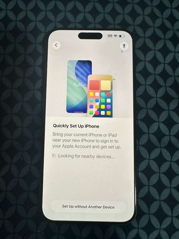 Apple iPhone 15 Pro Max – 1 TB – Blue Titanium (For parts or not working)