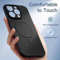 Magnetic 0.6mm Ultra Slim Case for iPhone 16 Pro Max 6.9 Inch Lightweight Matte