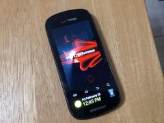 Samsung Galaxy S Continuum 2 GB Mirror Black First Generation SCH-I400 Very Rare