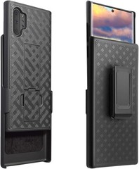 Samsung Galaxy Note 10 Plus Shockproof w/ Kickstand Belt Clip Holster Cover Case