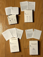 Apple iPhone & Accessories Lot: 2× iPhone 6, iPhone 4, Chargers, Cables, EarPods