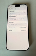 Apple iPhone 17 Pro Max – 256 GB – Deep Blue (T-Mobile) CRACKED – READ!