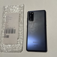 Samsung Galaxy S20 FE SM-G781U1/DS 128gb Black (Factory Unlocked) w/ Issues READ