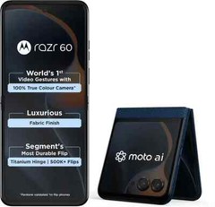 MOTOROLA Razr 60 (PANTONE Gibraltar Sea, 256 GB) (8 GB RAM)-GLOBAL VERSION