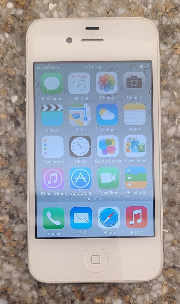 Apple iPhone 4 – 8GB – White (AT&T) A1332 – Cell Phone UNLOCKED!