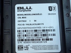 BLU C5L MAX 4G LTE DUAL SIM BLACK ANDROID SMART CELL PHONE *READ*