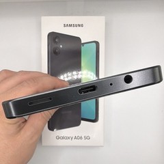 Samsung Galaxy A06 5G Black Smartphone USB Type-C 3.5mm Rear Front Camera