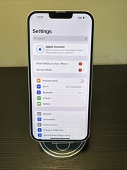 UNLOCKED Apple iPhone 14 Plus A2632 128GB Scratched screen Fair | Purple