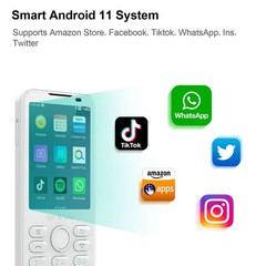 MINI QIN F21 PRO 4G LTE Android 11 Smartphone Slim QWERTY Keyboard Phone Mobile