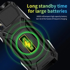 Unlocked version GSM mobile phone 4 SIM sturdy outdoor large battery