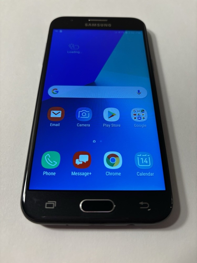 Samsung Galaxy J3 Eclipse – 16GB – Black (Verizon) Smartphone – Clean IMEI