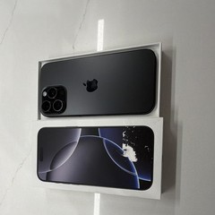 Apple iPhone 16 Pro Max 512GB Black Titanium with box read description