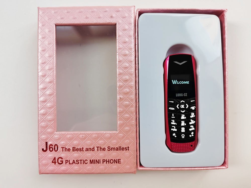 LONG-CZ J60 plastic Mini Mobile Unlocked 4G 64GB Bluetooth Smallest phone
