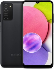 Samsung STSAS135DCPWP Straight Talk/TracFone Galaxy A03s, 32GB, Black – Prepaid