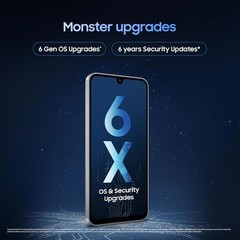 Samsung Galaxy M17 5G (Silver, 6GB RAM, 128GB ) Exynos 1330 Global Version.